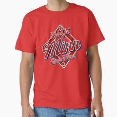 MINNESOTA BASEBALL SHIRT AND METRODOME LETS GET SOME WINS STICKER Classic T-Shirt