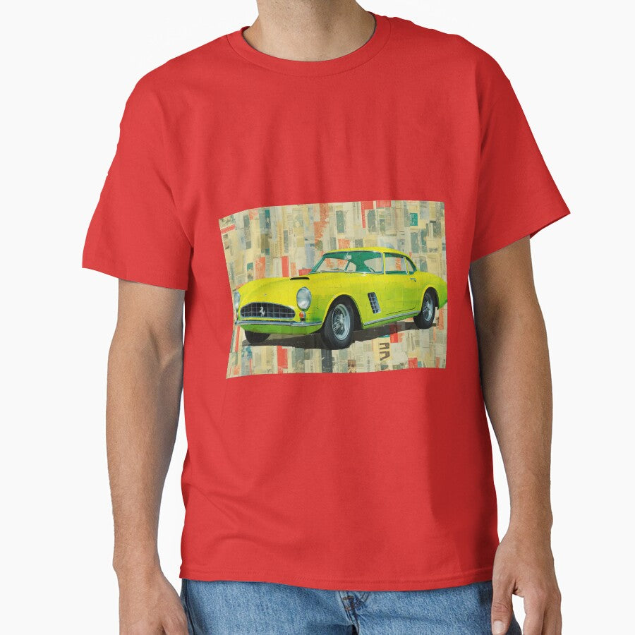 1960s Sports Car Collage Classic T-Shirt