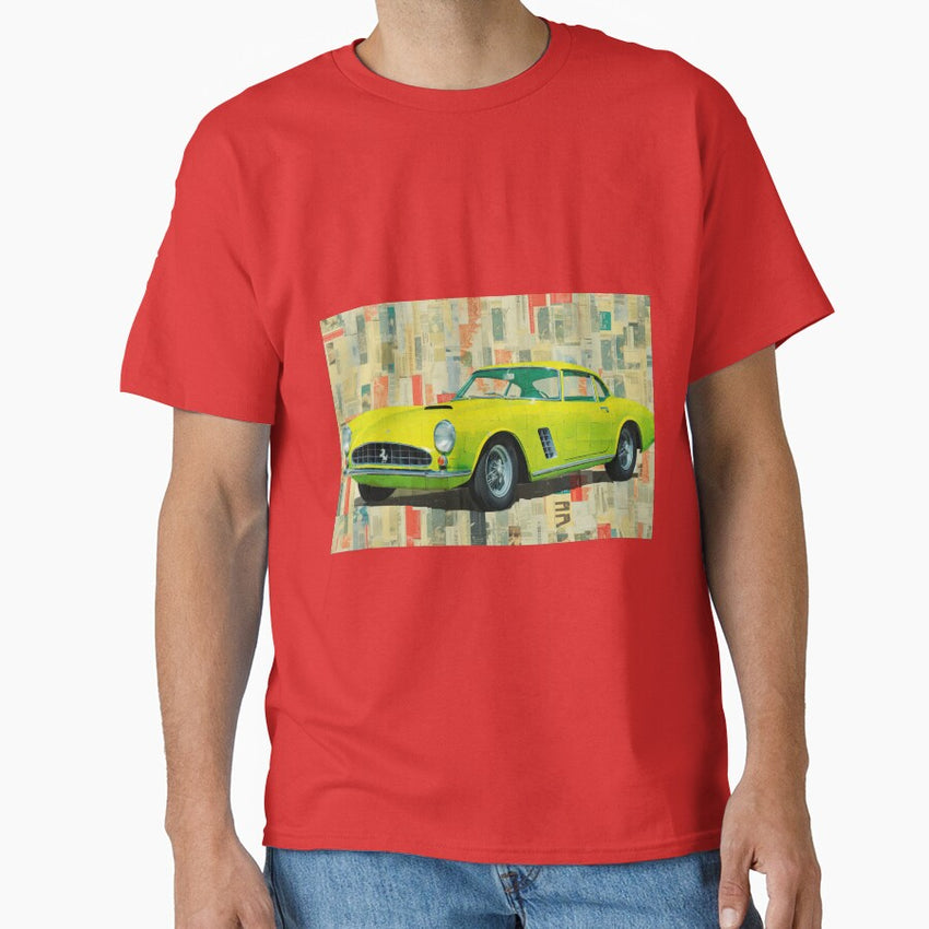 1960s Sports Car Collage Classic T-Shirt