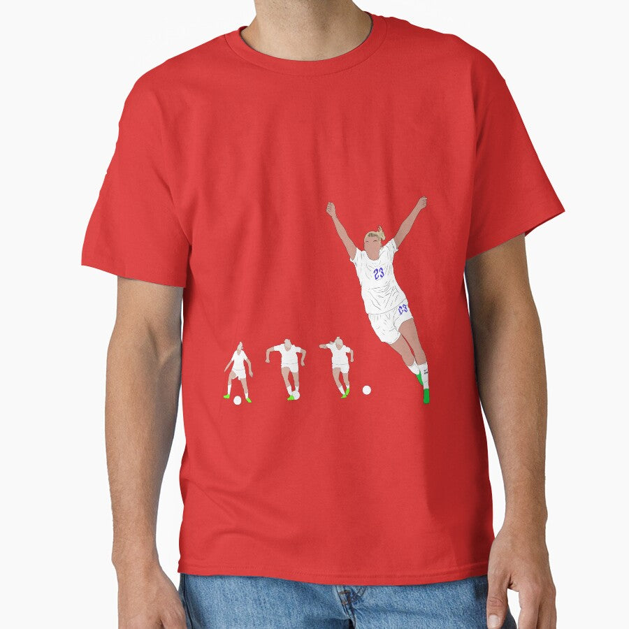 Alessia Russo Backheel Nutmeg Goal Celebration England Euros Classic T-Shirt