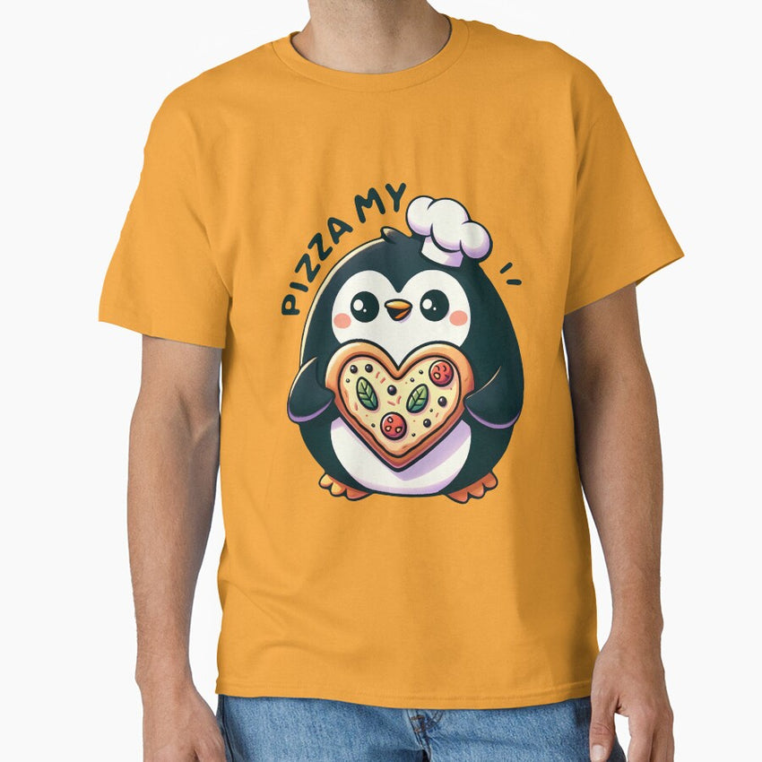 Pizza My Heart - Cheesy Love Classic T-Shirt