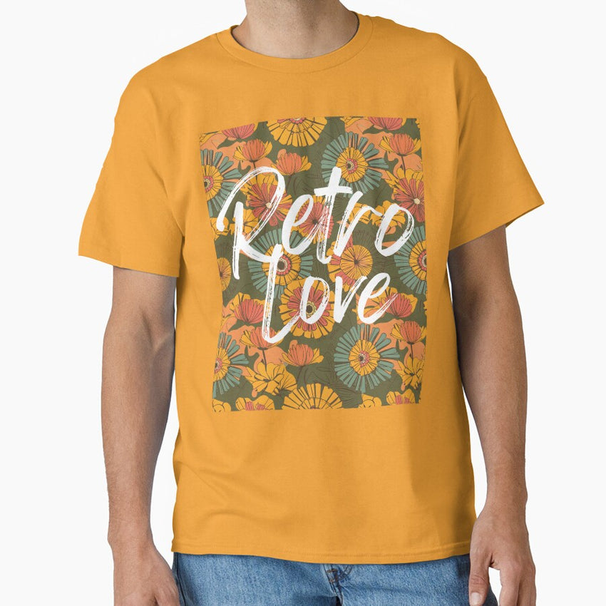 Retro Love Classic T-Shirt