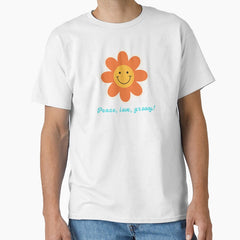 Peace, love, groovy! Classic T-Shirt