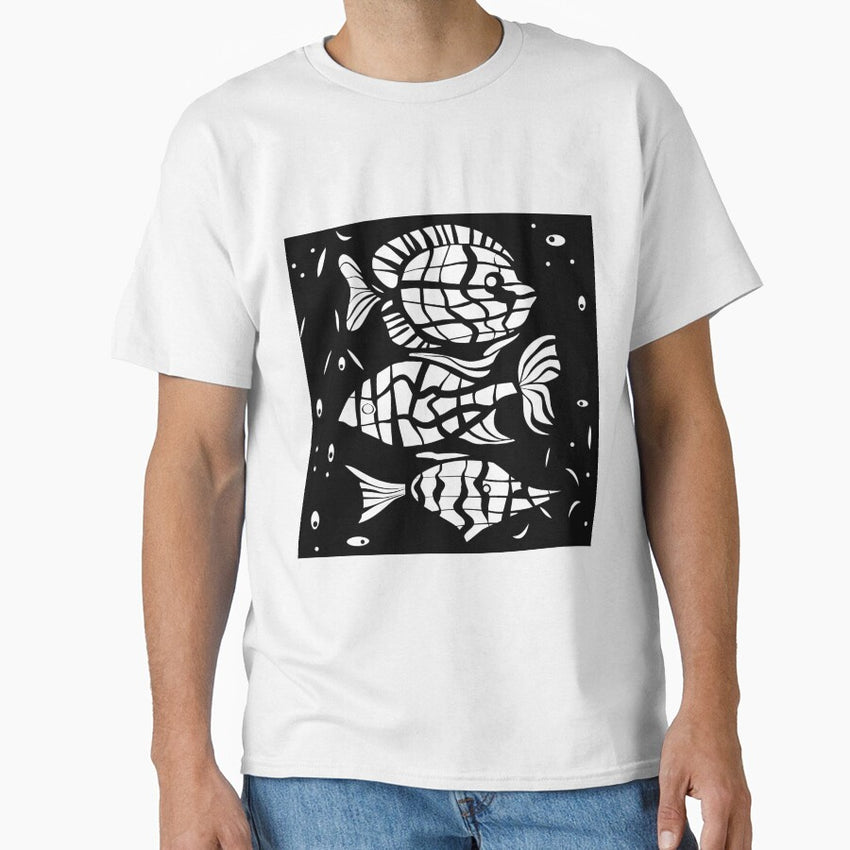 Fish . Zodiac sign Classic T-Shirt