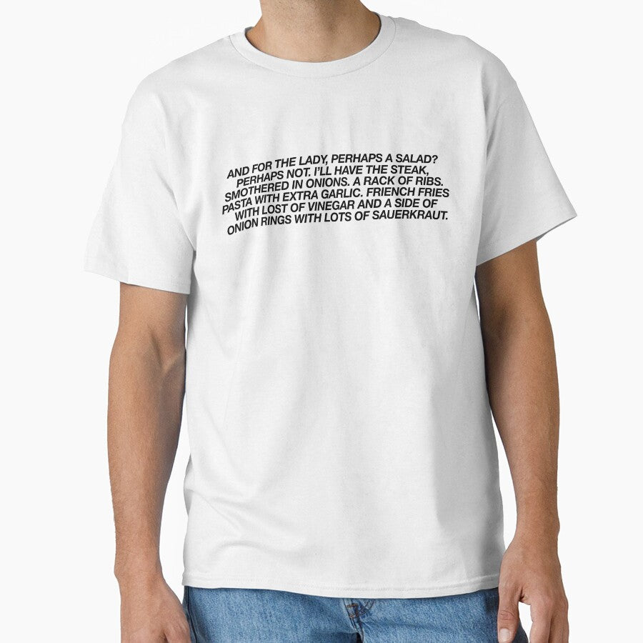 White Chicks Salad Meme Joke Funny Classic T Shirt