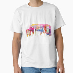 Atlanta Skyline Brush Connections Classic T Shirt