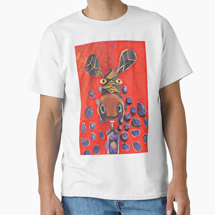 Abstract Ralph The Wonder Moose Classic T Shirt