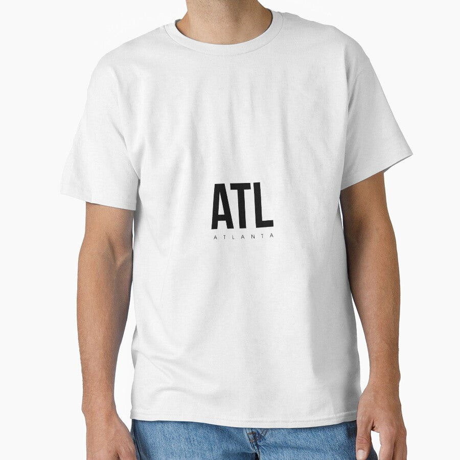 Atl Atlanta Airport Code Classic T Shirt