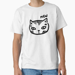 My Sweet Beastie: Funny kitty cat says Mew Classic T-Shirt