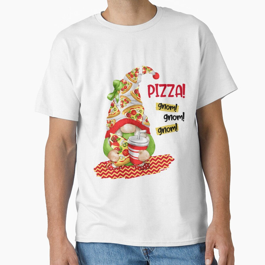 Pizza Gnome Classic T-Shirt