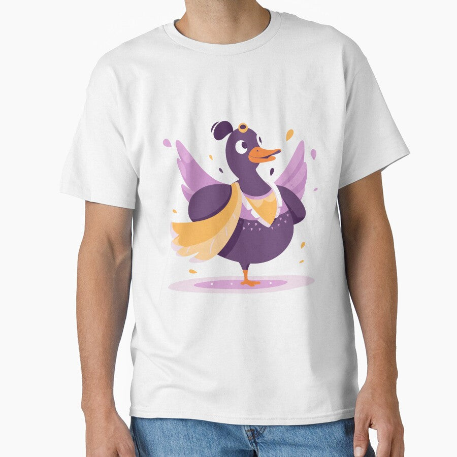 Belly Dancing Duck Classic T Shirt