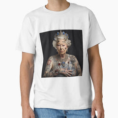 Queen Elizabeth Tattoos Classic T-Shirt