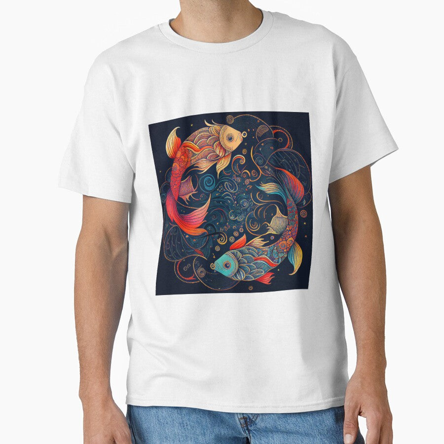Trendy Pisces Zodiac Classic T-Shirt