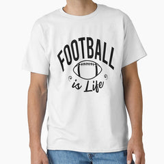 American Football is life T-shirt design Classic T-Shirt