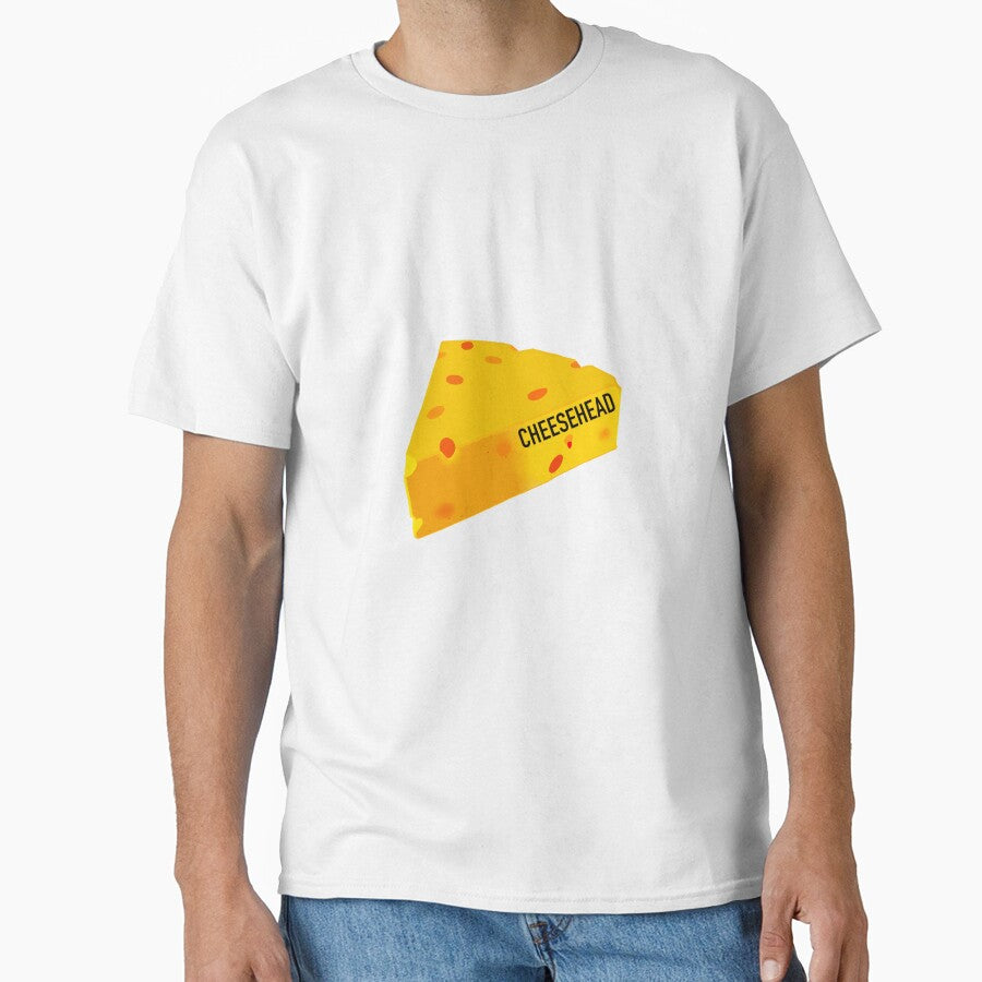 Cheesehead Digital Art for the Green Bay Packers Classic T-Shirt
