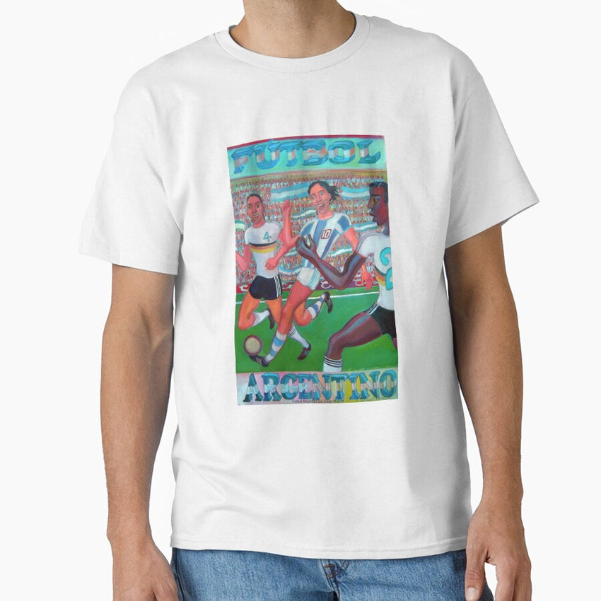 Argentine soccer by Diego Manuel Classic T-Shirt