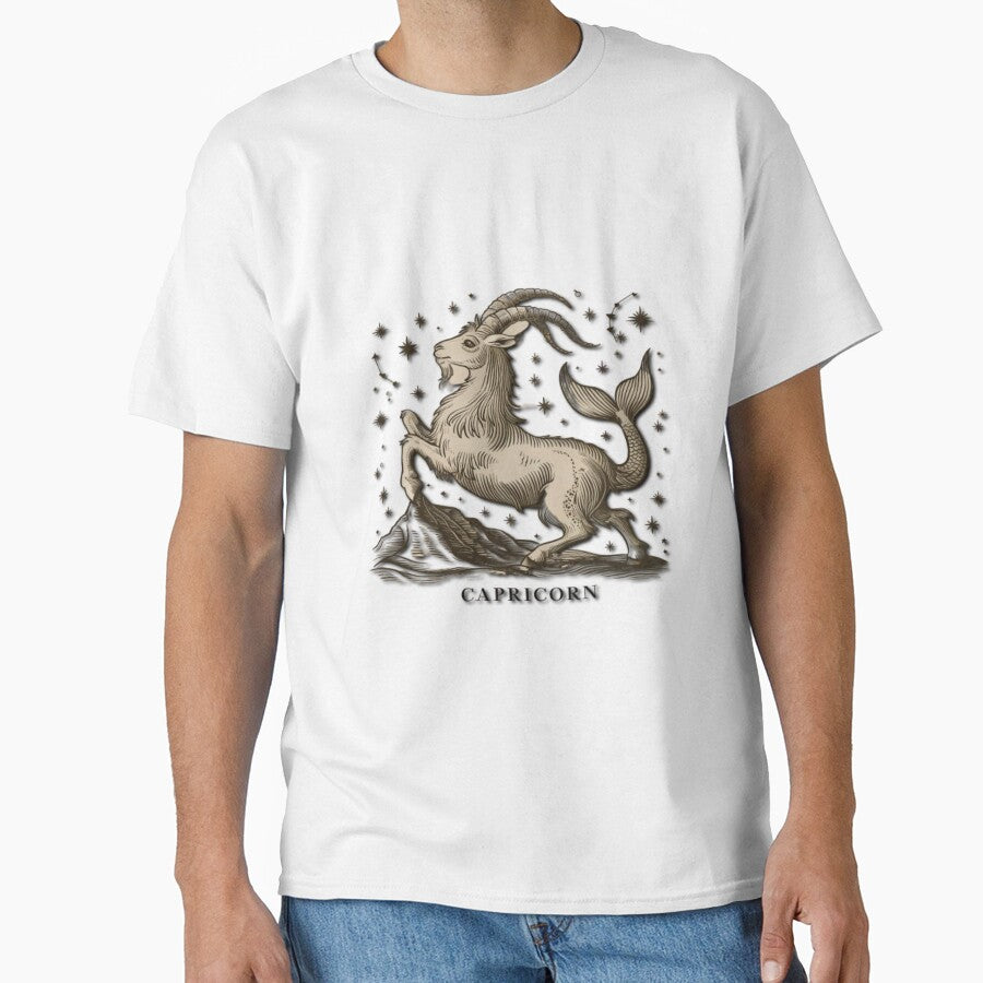 Astrology Zodiac Designs Capricorn 8 Classic T Shirt