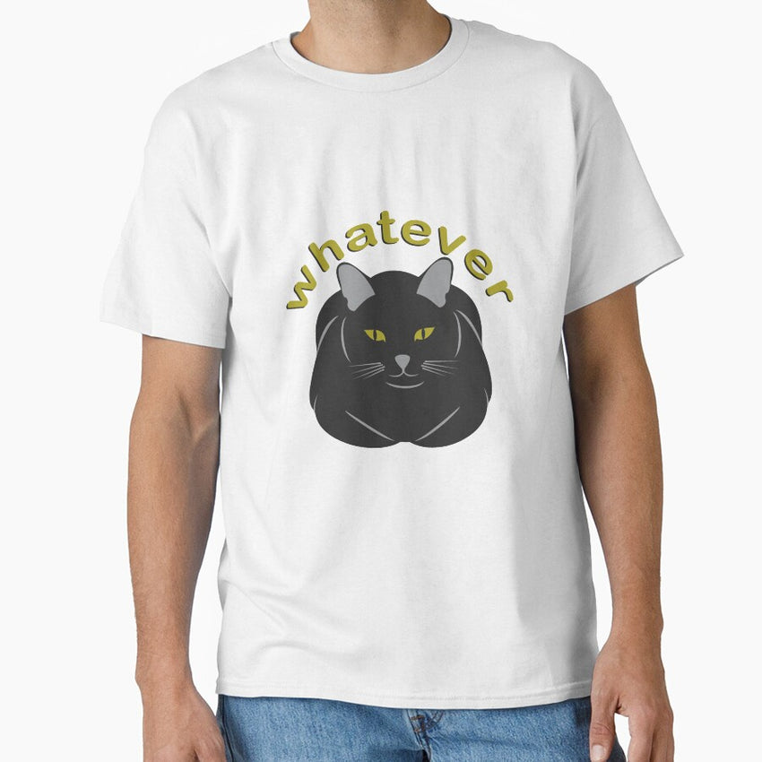 Whatever | Loaf Kitty Cat | NickerStickers® on Redbubble Classic T-Shirt