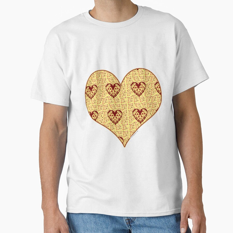 Pizza My Heart Pattern Classic T-Shirt