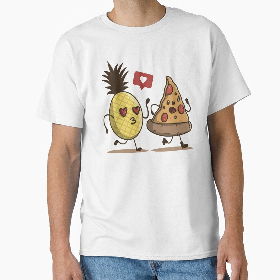 Pizza with pineapple lover Classic T-Shirt