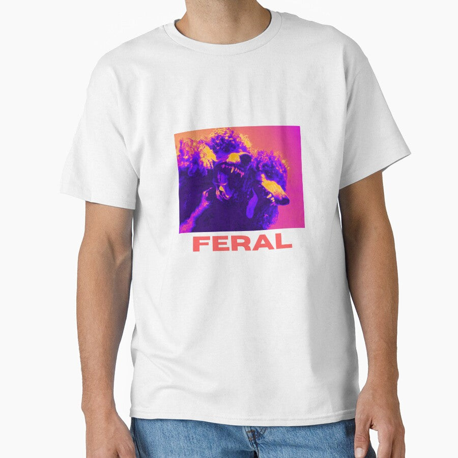Feral Poodle Classic T Shirt