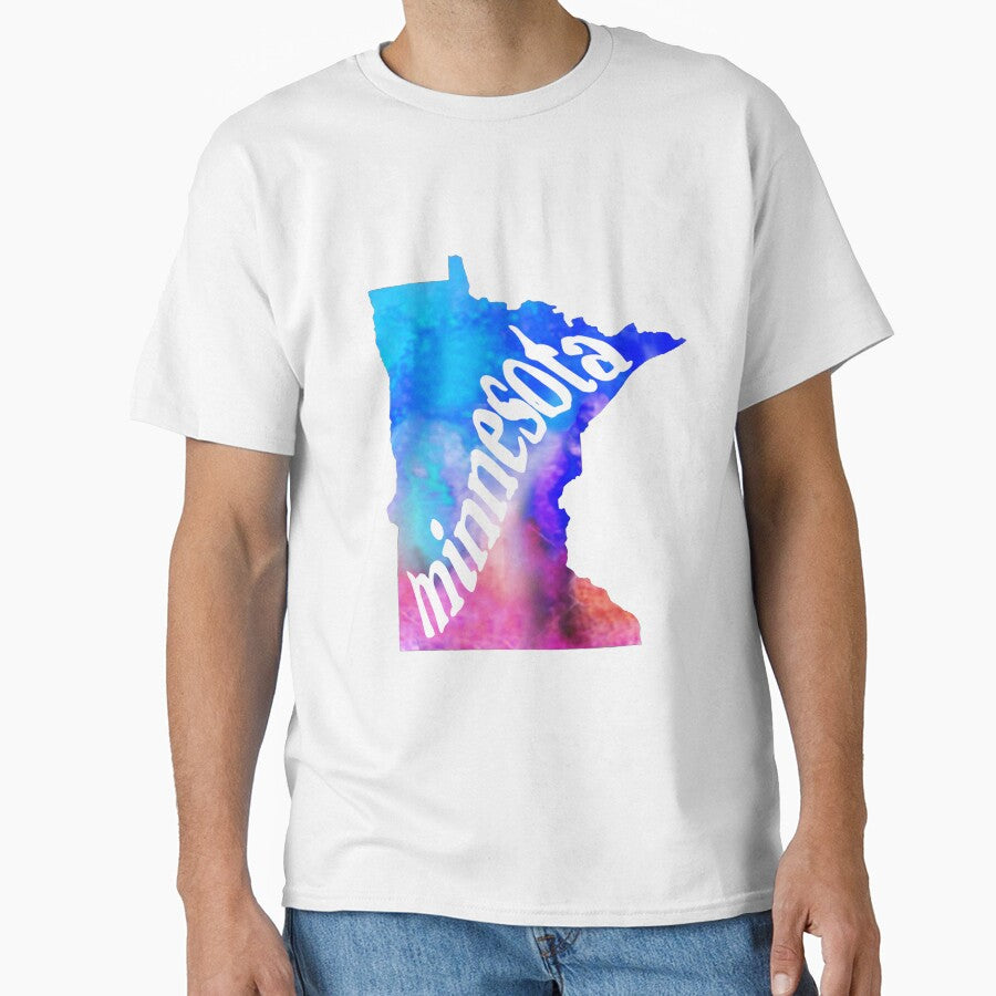 Minnesota - Watercolor Classic T-Shirt
