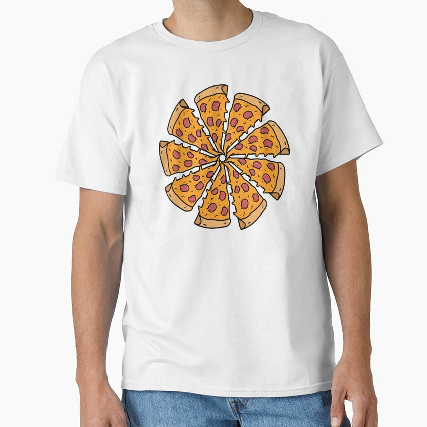 Pizza Circle Classic T-Shirt