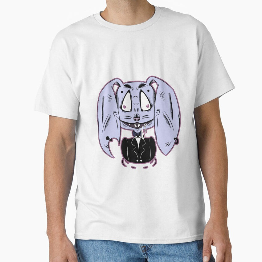 A Blue Bunny In Love For Valentines Day Classic T Shirt