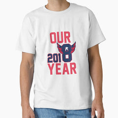 Alexander Ovechkin Washington Capitals Stanley Cup Champions 2018 Our Year Classic T-Shirt