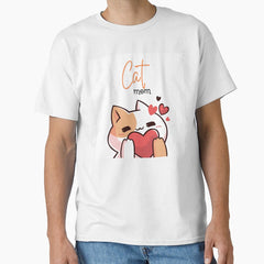 The Cat Mom design Classic T-Shirt