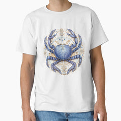 Cancer Zodiac Sign Illustration Classic T-Shirt