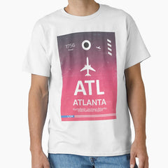 ATLANTA airport code Classic T-Shirt