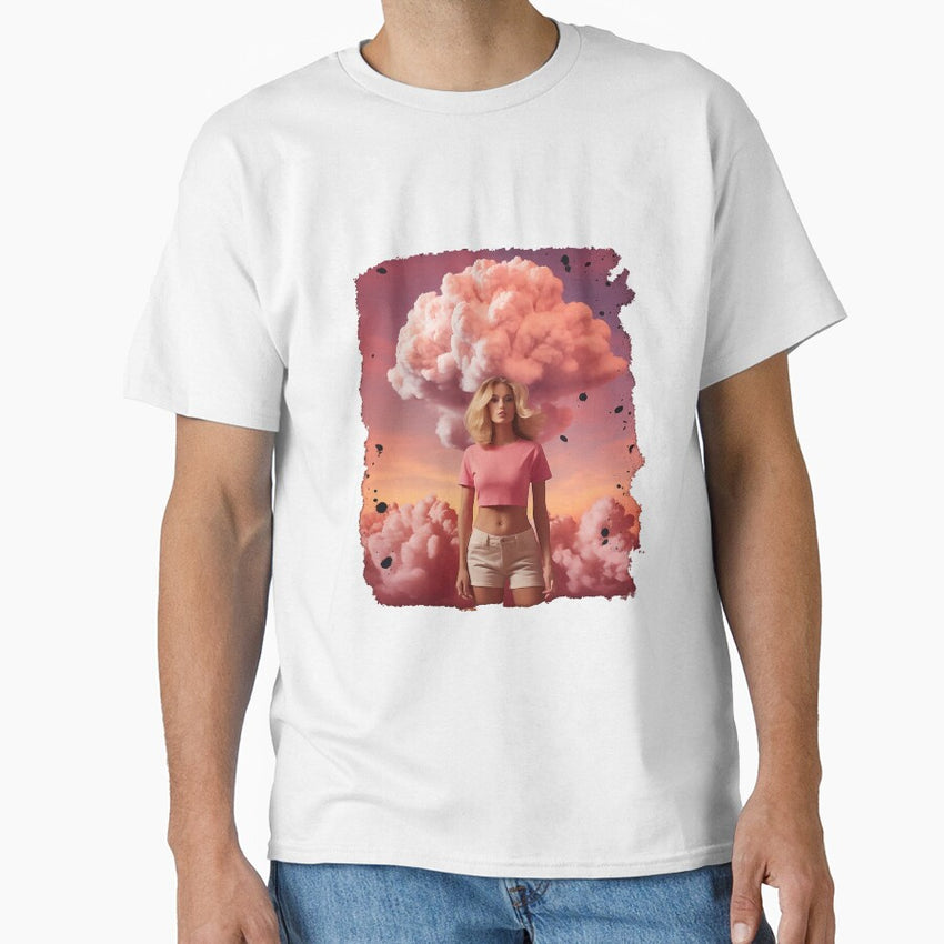 Barbenheimer The Atomic Bombshell Blonde Movie Premier Barbie Oppenheimer Classic T Shirt