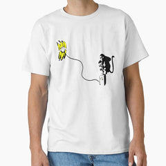 Banksy Monkey Bomb Banana Classic T Shirt