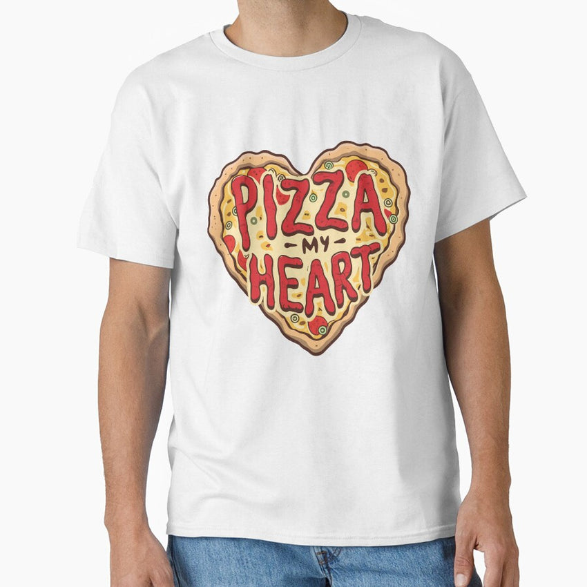 Pizza My Heart!! Pizza is My Valentine. Classic T-Shirt