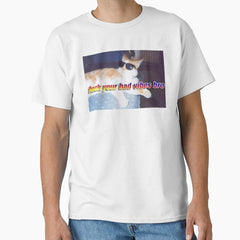 Aesthetic Cool Cat Classic T Shirt