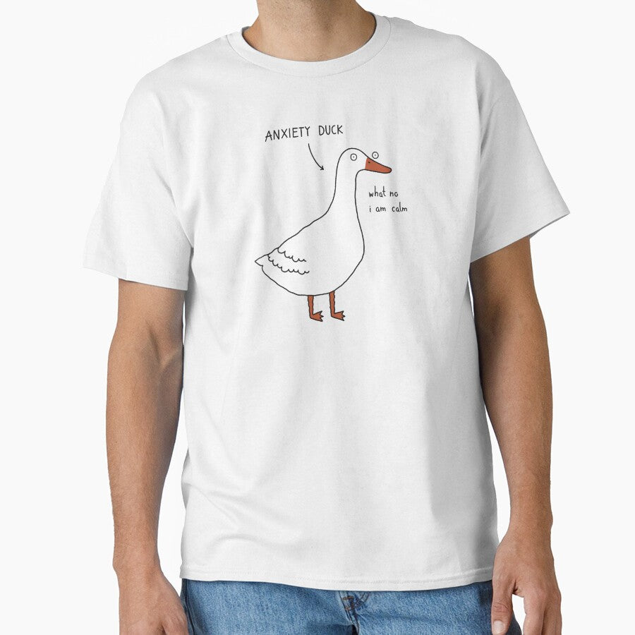 Anxiety Duck Classic T Shirt
