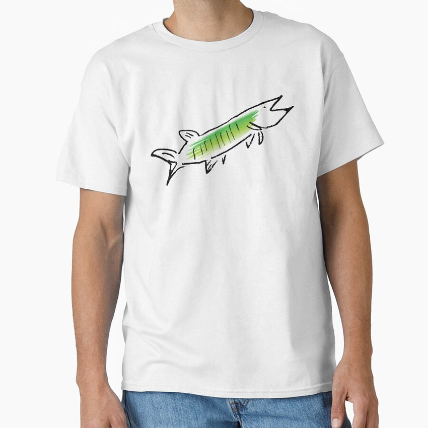A Sketchy Musky In Color Classic T Shirt