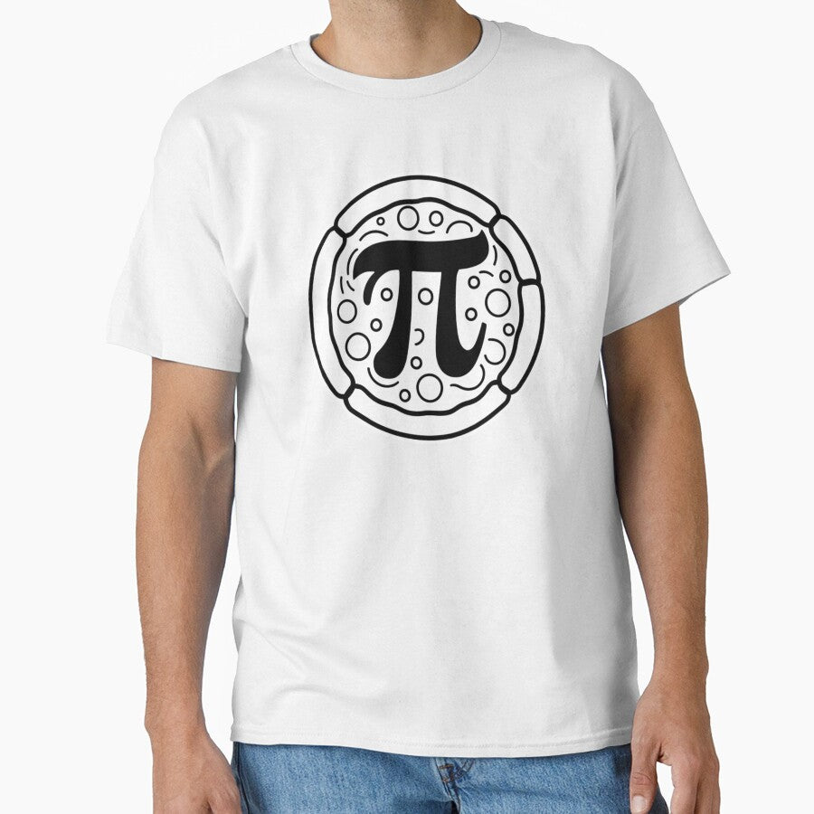 Pi day pizza , pi symbol Classic T-Shirt