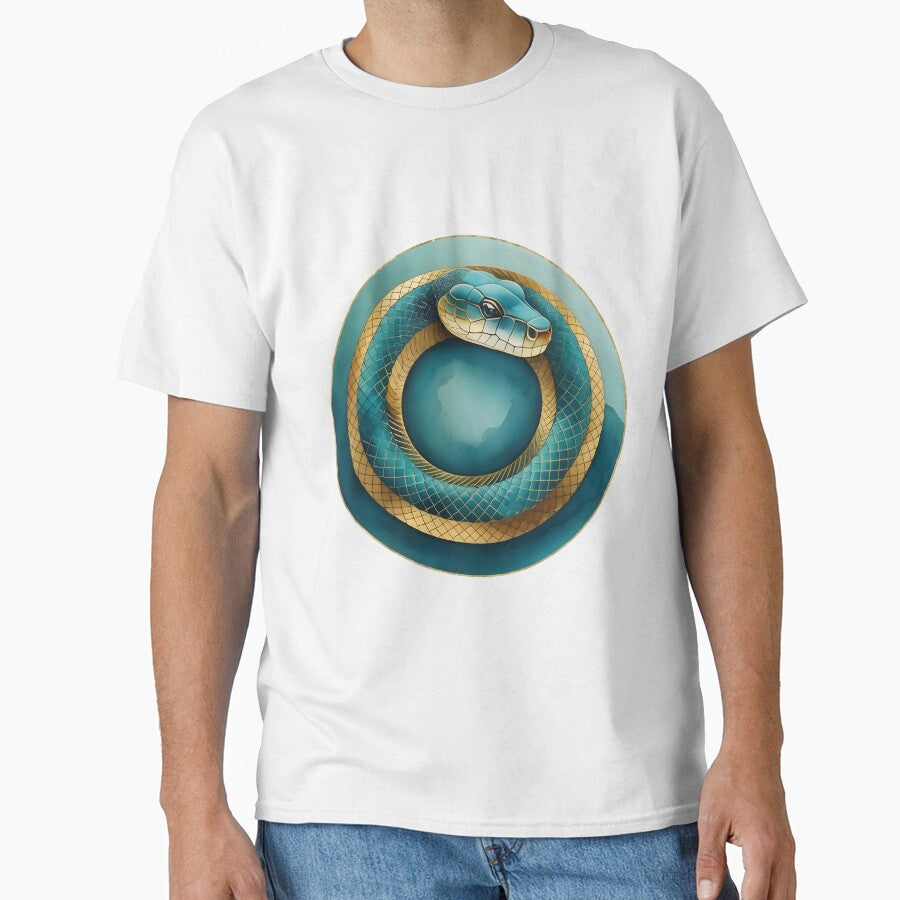 Snake. Chinese zodiac sign. Year of the Snake Classic T-Shirt