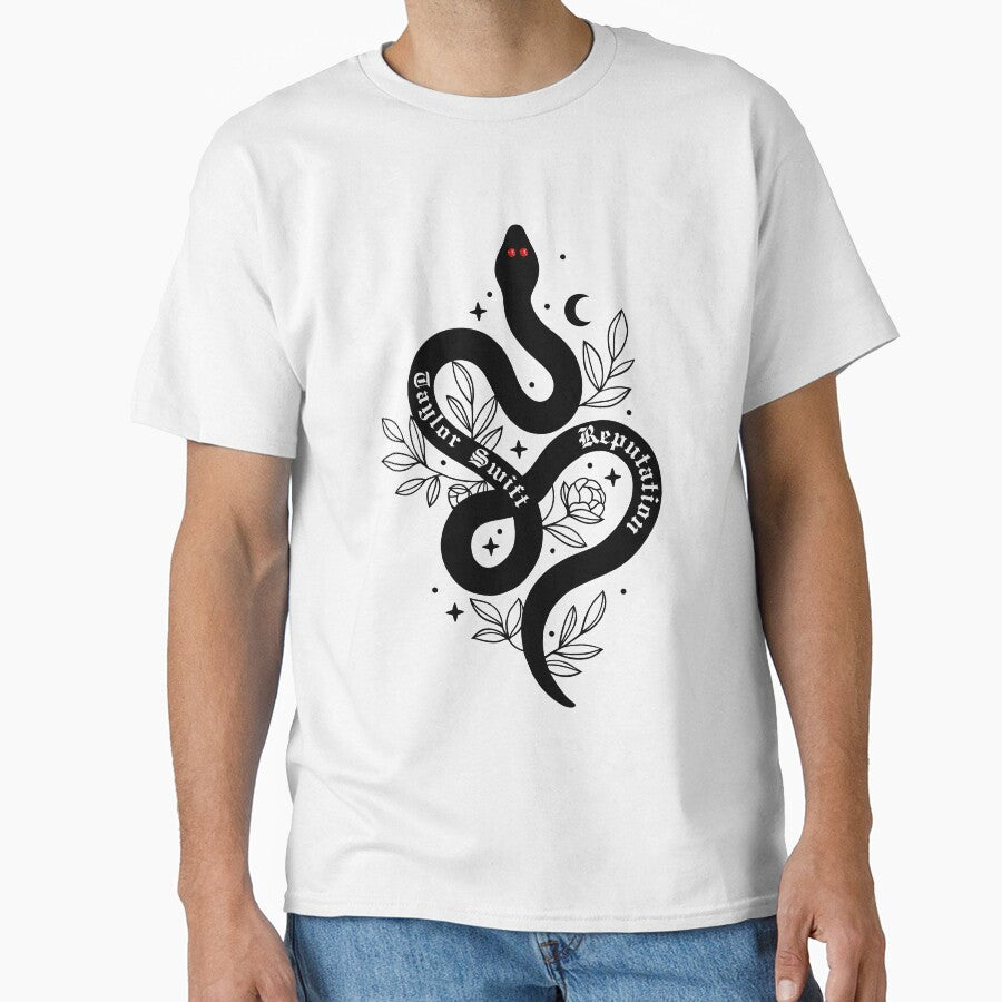 Taylor Swift Reputation Era Snake Classic T Shirt