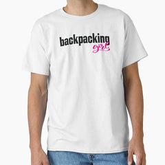 Backpacking Girl Classic T Shirt