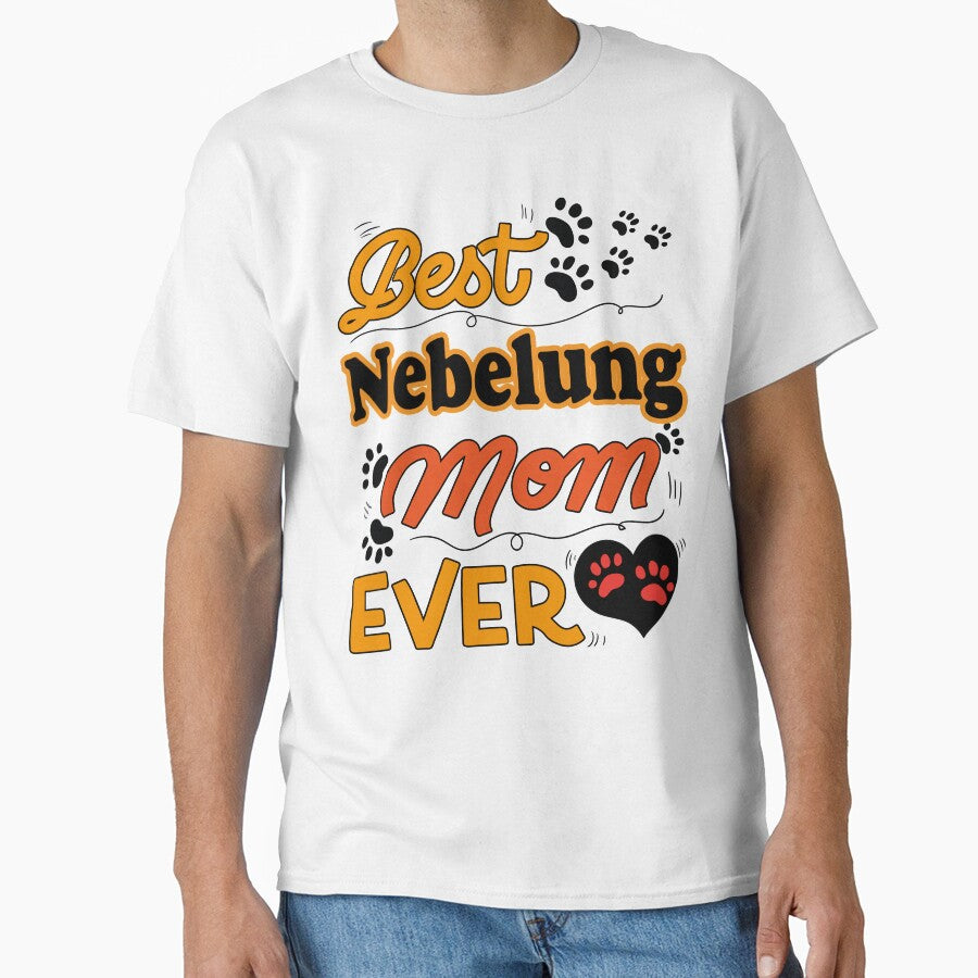 Best Nebelung Cat Mom Ever cute design for all the cats lovers mamas Classic T-Shirt