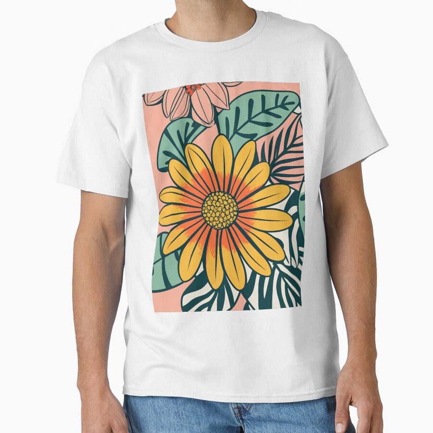 Blooms Galore Captivating Flower Market Art Classic T-Shirt