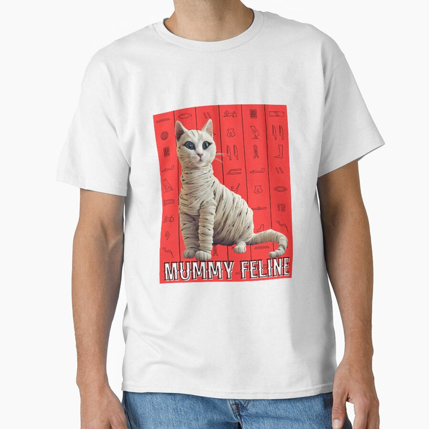 Mummy feline mom Classic T-Shirt