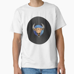Taurus Vinyl Print – Earthy Zodiac Record Art Classic T-Shirt