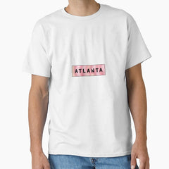 Atlanta Pink Banner Classic T-Shirt