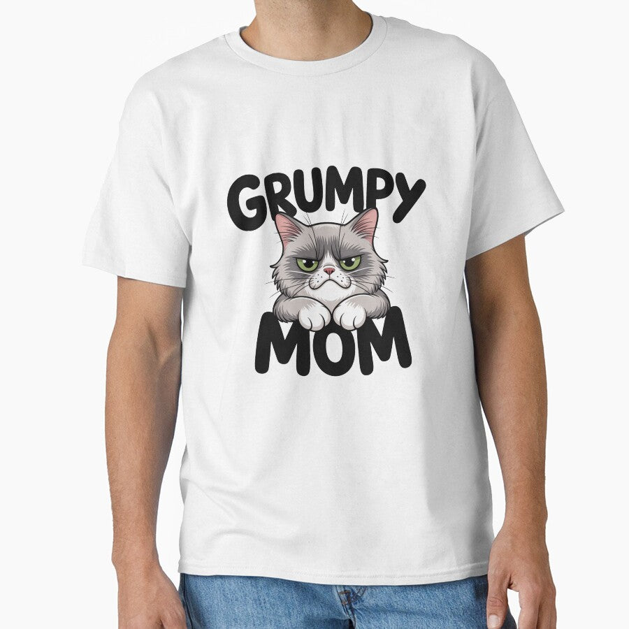 Grumpy Cat Mom Classic T-Shirt