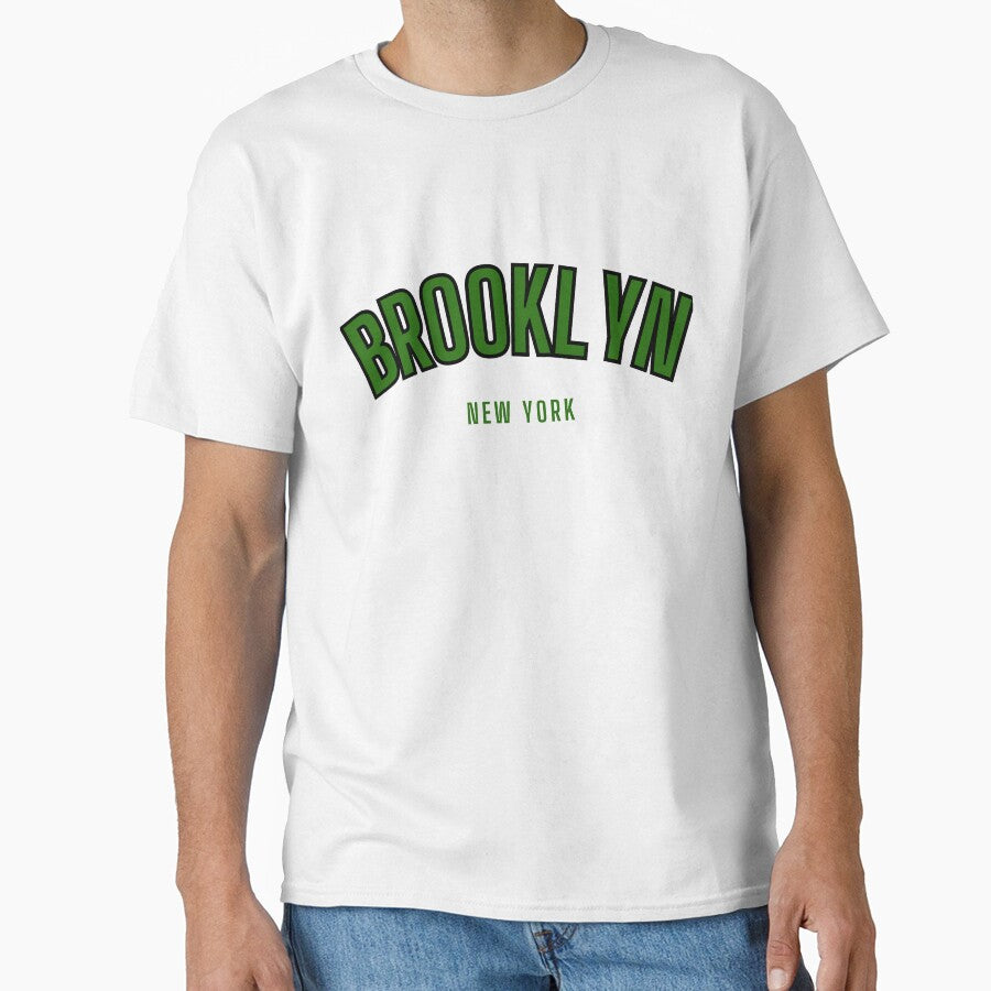 Brooklyn tshirt green Classic T-Shirt