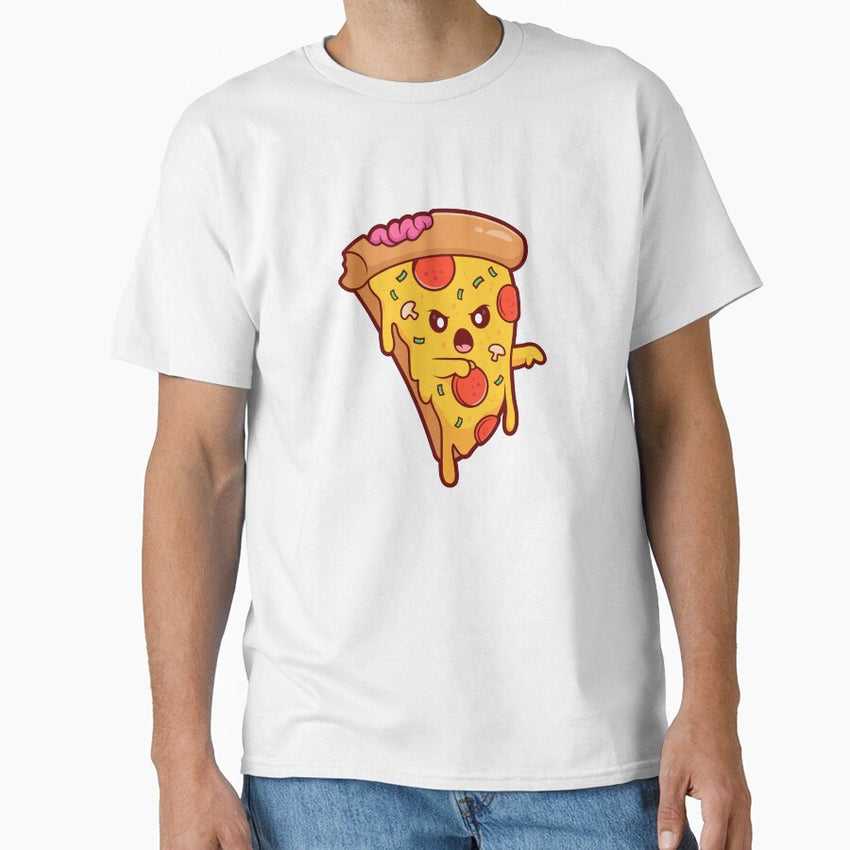 Pizza Slice Character Classic T-Shirt